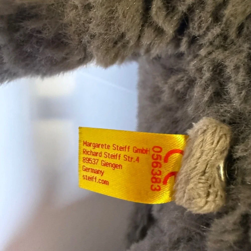 Steiff Sanny Sloth Teddy Bear Soft Cuddly Friends #056383